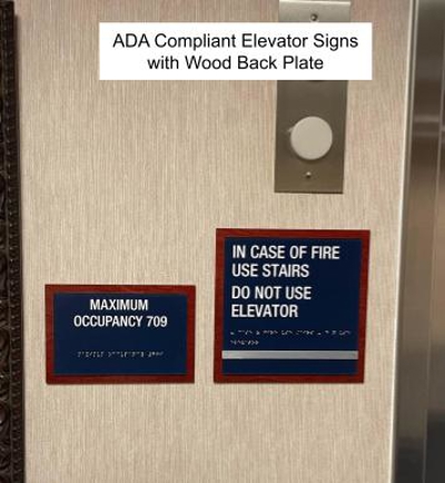 ADA Signs Photo